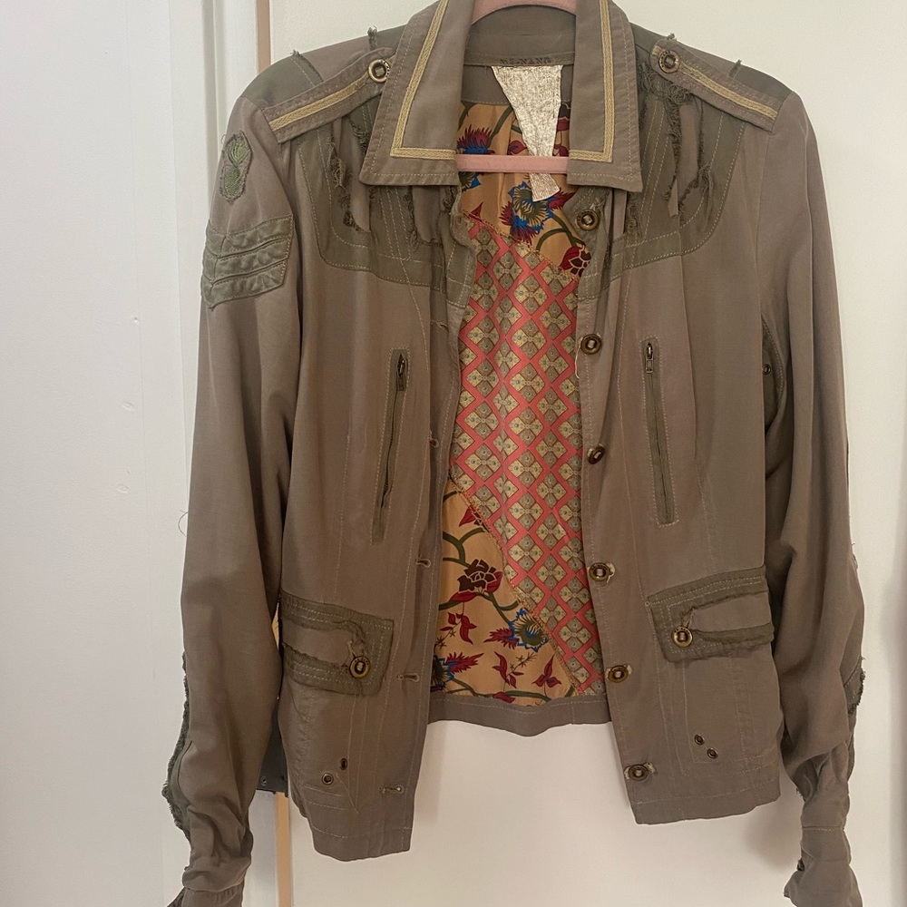Army green jacket